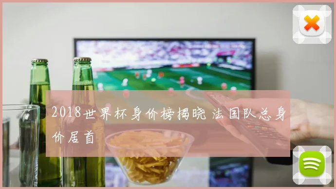 2018世界杯身价榜揭晓 法国队总身价居首